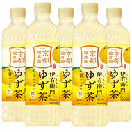 日本进口三得利伊右卫门京都柚子味绿茶饮料*1瓶尝鲜