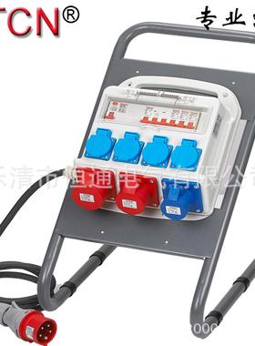 B11MA03-4防水配电箱 工业插座箱配铁支架