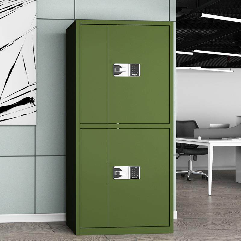 军绿保密柜电子密码文件柜指纹资料档案柜试卷财务凭证办公柜,商业/办公家具,办公储物柜,淘宝优惠券,粉丝福利购,淘宝优惠卷