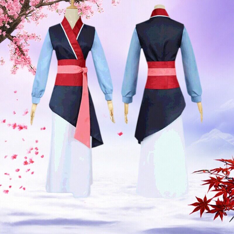 万圣节扮演服花木兰饰cosp