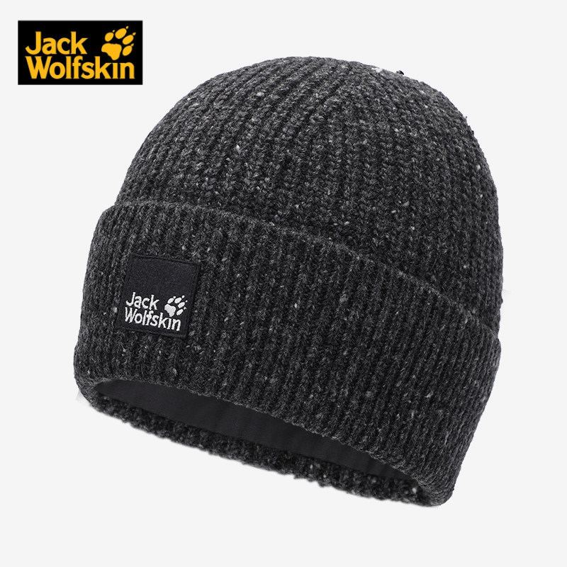 jackwolfskin狼爪正品男女同款秋冬新款户外防风保暖帽子 1909881