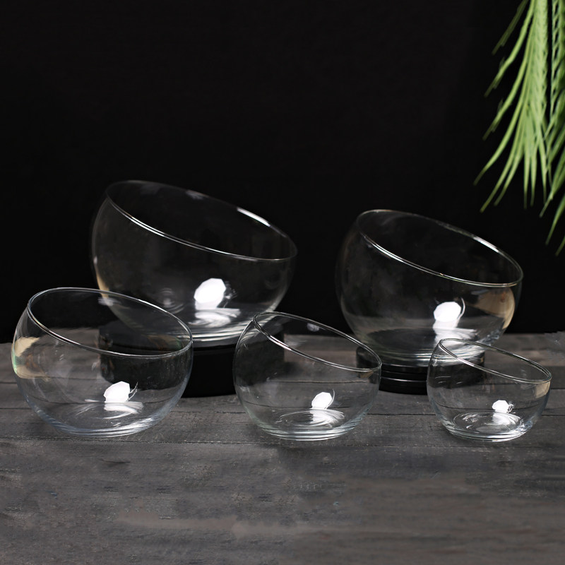 厂家直销切口瓶 高透明玻璃花瓶子玄关客厅插花装饰品居家鱼缸,鲜花速递/花卉仿真/绿植园艺,花瓶,淘宝优惠券,粉丝福利购,淘宝优惠卷