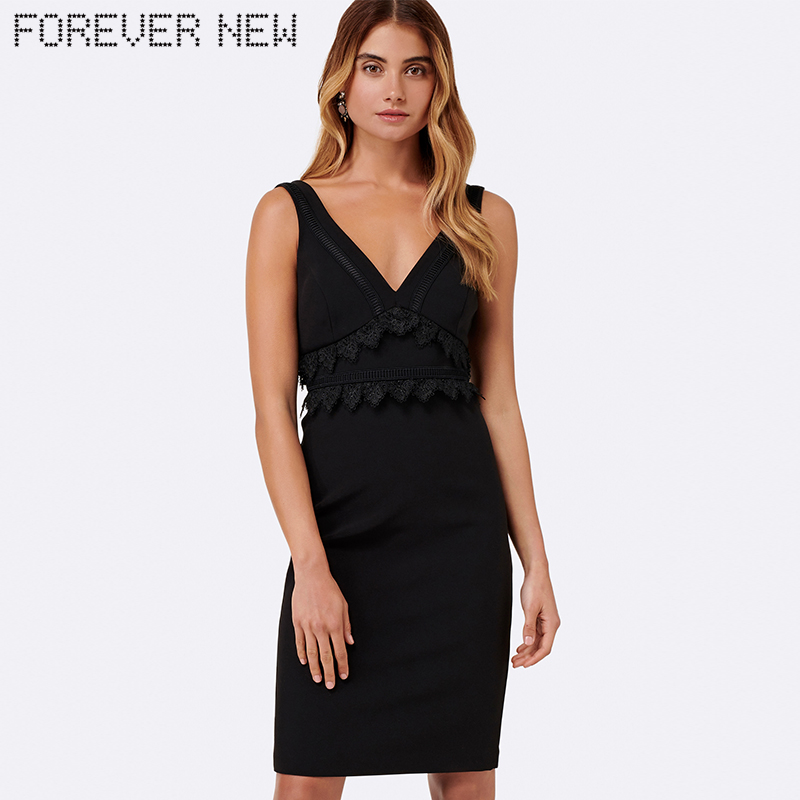 FOREVER NEW/·ã°¬17ÇﶬÉîV¶±³¹³»¨Á¬ÒÂȹ DRCZ8262CN