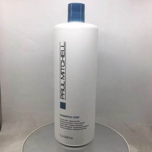 包邮 四皇冠 paul mitchell宝美奇一号洗发液水1000ML 损伤开叉