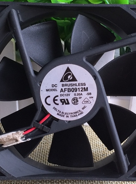 台达 AFB0912M 12V 0.20A 9CM厘米 9025 3线静音机箱电源散热风扇