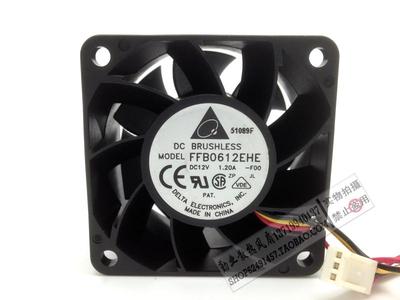台达6038 FFB0612EHE 12V 1.20A 6cm/厘米滚珠大风量暴力散热风扇