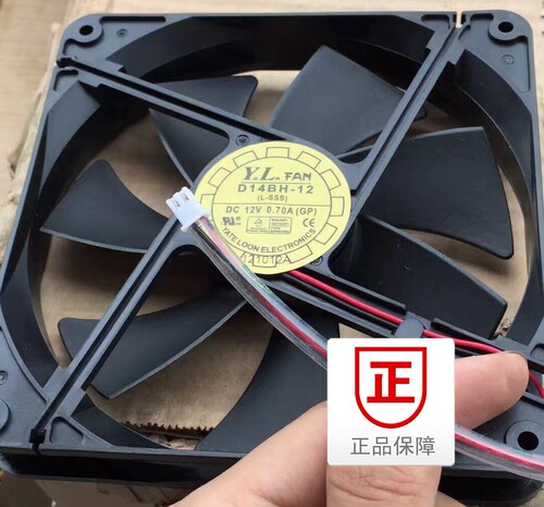Y.L.FAN 悦伦 14cm 14025 电源风扇 D14BH-12 静音 散热风扇 - 封面