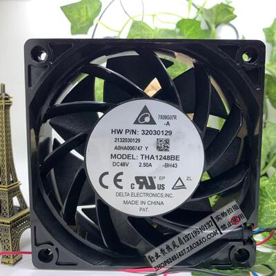 原装DELTA台达THA1248BE 48V 2.50A 12038 12CM 暴力铝框风扇