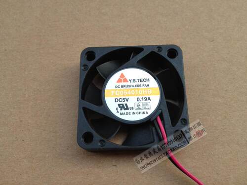 元山Y.STECH 4010双滚珠 4CM交换机风扇 5V 0.19A FD054010H