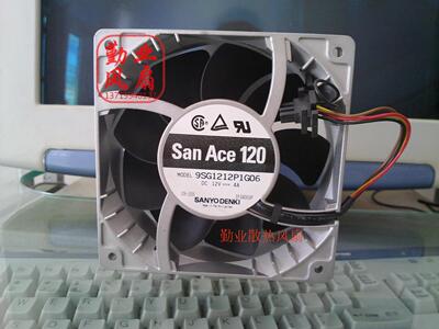 三洋SANYO 9SG1212P1G06 12038 12CM 12V 4A 大风量暴力风扇