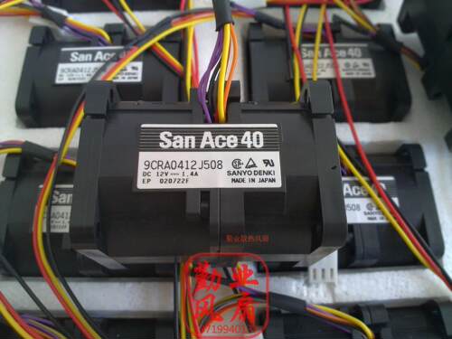 全新 三洋SANYO 4056 1.4A 4CM高转速暴力增压风扇 9CRA0412J508