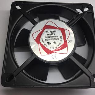 建准SUNON小型散热风扇轴流风机11025 220V含油轴承100FZY 110MM