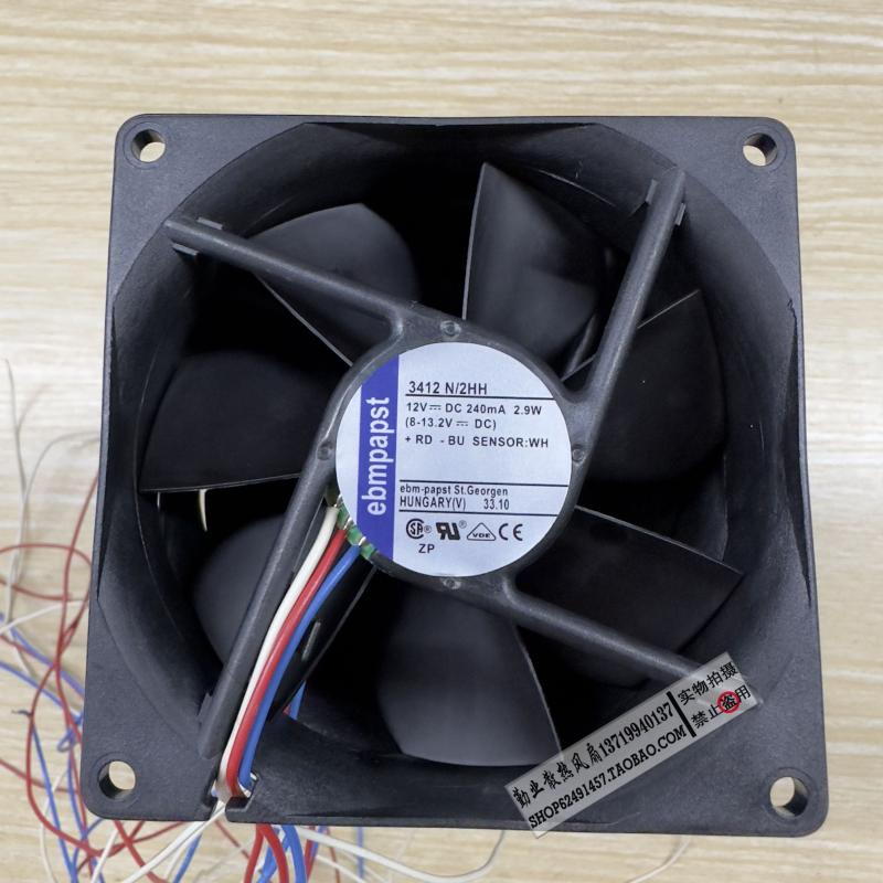 全新原装ebmpapst 3412NH 3412NG 3412N/2GH/2H/2HH/2GHH风机风扇