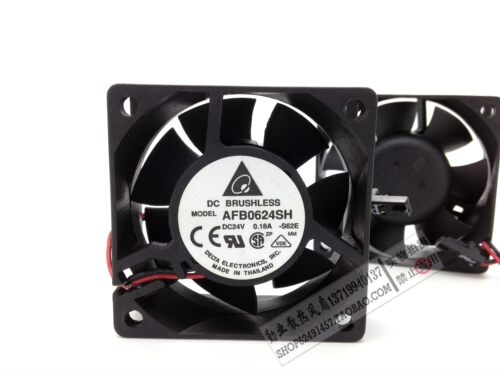 台达 AFB0624SH 6025 6厘米6CM变频器风扇24V 0.18A 双滚珠