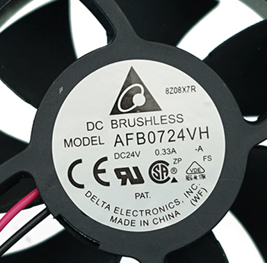 台达 AFB0724VH 7025 24V 0.33A 7CM/厘米变频器双滚珠散热风扇