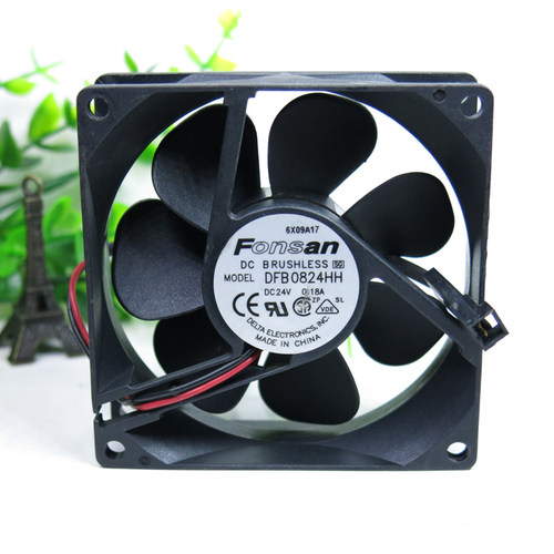 台达 DFB0824HH 8025 8CM/厘米 24V 0.18A 变频器散热风扇