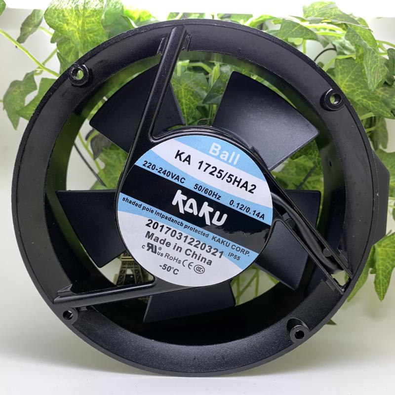 全新KA1725/5HA2卡固KA1725/5HA2B/1B 220V/110V 172*172*51风机