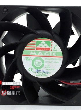 台湾永立MAGIC MGA8024YB-036 24V 0.90A 8CM 8038 变频器风扇