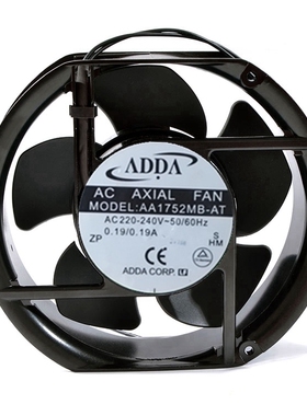 原装 AA1752MB  AT协禧ADDA17251交流220V轴承滚珠散热风扇