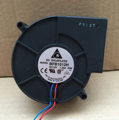 台达9733离心涡轮鼓风机暖风烧烤炉抽风风扇12V BFB1012H 1.2A