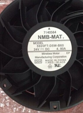 NMB 5920FT-D5W-B60/B66 24V 4.80A 220 KW 变频器风扇