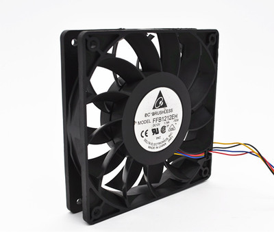 台达 12025 12V 1.74A 12CM 调速 大风量增压 机箱风扇 FFB1212EH