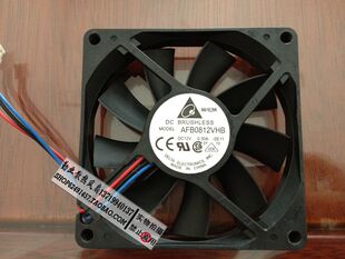 台达DELTA 8015 AFB0812VHB 12v 0.30A 8CM/厘米 双滚珠CPU风扇