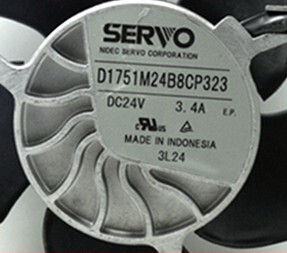 D1751M24B8CP323 DC24V 3.4A 原装正品SERVO 铝框服务器设备风扇