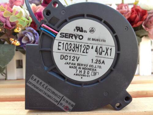 E1033H12BAAQ-X1 12V 1.25A 9733 9CM 暴力 鼓风机涡轮风扇