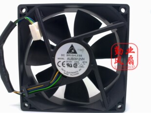 台达 9025 9CM大风量风扇 PWM智能调速 12V 0.60A AUB0912VH
