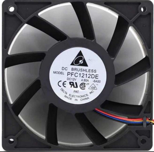 全新台达PFC1212DE 前后通用12038 12V 4.8A 6500 转风扇