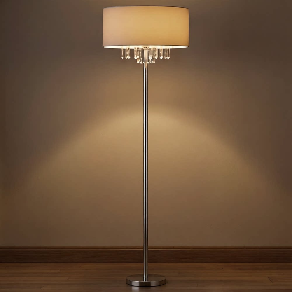 外贸出口现代简约金属落地灯客厅卧室书房装饰灯创意轻奢立式台灯