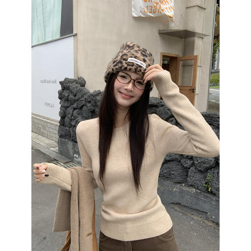 苏三三加绒打底衫女冬季