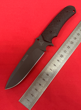意大利进口FOX狐狸COMBATIVE EDGE联名SALUS户外战术FKMD直刀G10