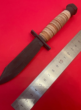 美国进口ONTARIO/安大略 OKC美飞499飞行员生存刀高碳钢户外刀具