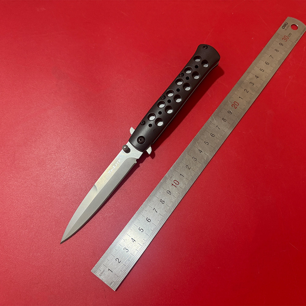 美国进口冷钢COLDSTEEL S35VN钢手签证书铝柄剑鱼收藏战术折叠刀