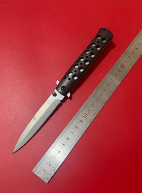 美国进口冷钢COLDSTEEL S35VN钢手签证书铝柄剑鱼收藏战术折叠刀