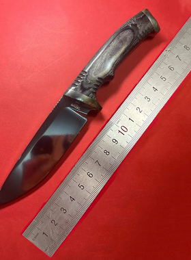 美国进口SCHRADE施拉德OLD TIMER户外直刀D2钢镜面露营求生存直刀