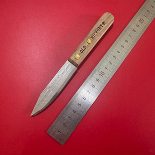 美国进口ONTARIO安大略OLD HICKORY户外随身水果日常用小直刀具