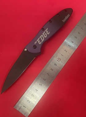 美国进口KERSHAW卡秀LEEK EDGE男人礼品收藏纪念折叠刀Magnacut钢