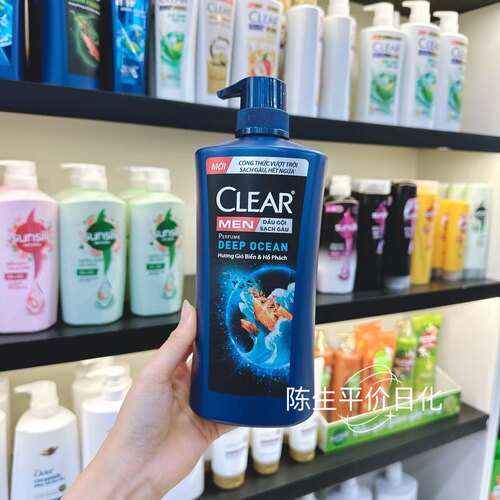 越南CLEAR 清扬洗发水600g DEEP OCEAN