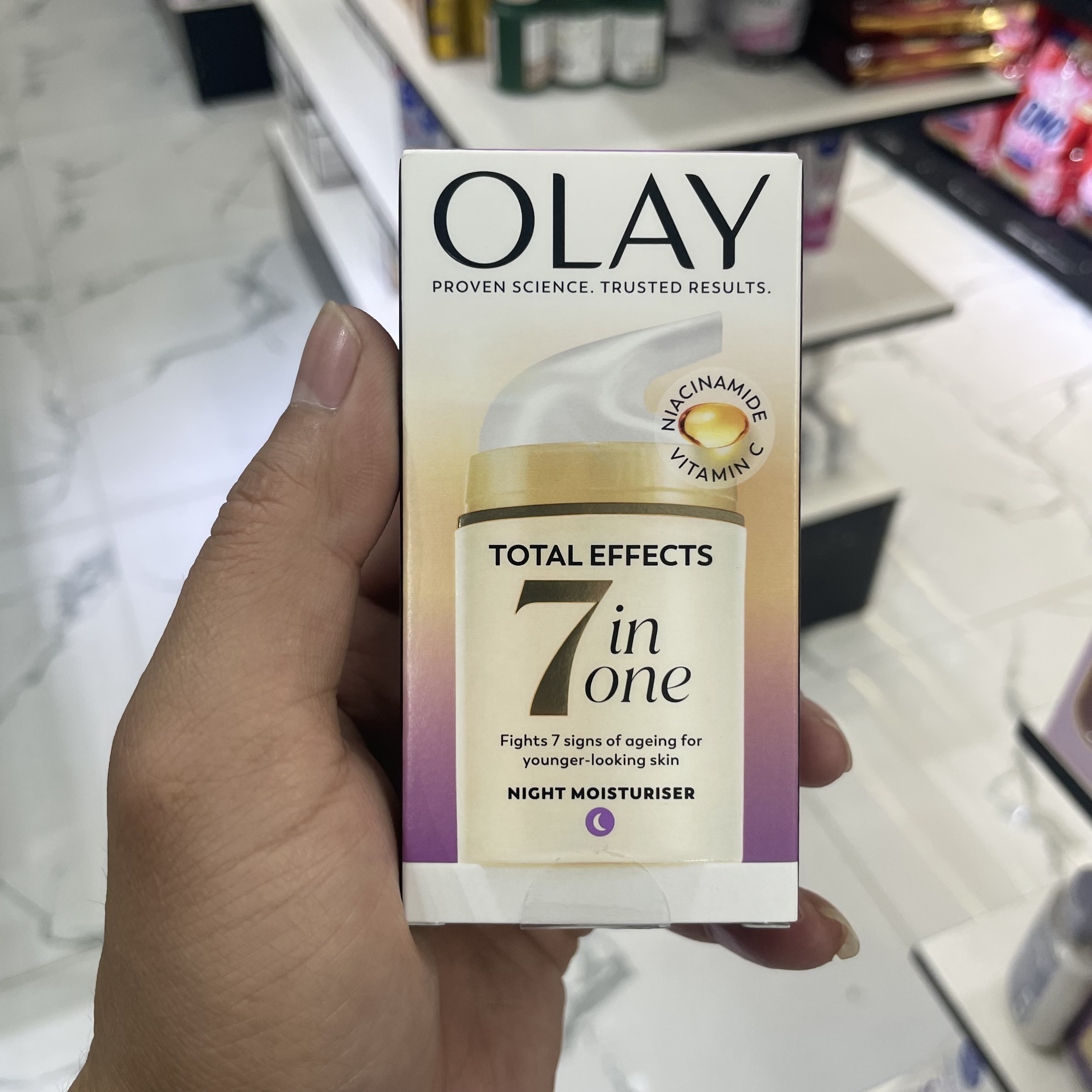 英国Olay玉兰油7合1抗老SPF15BB面霜中等肤色 50g