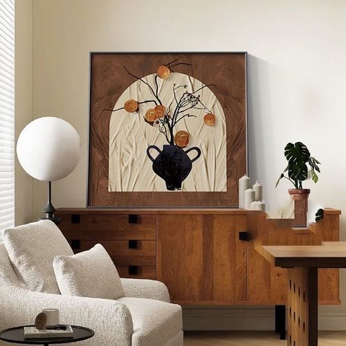 壹半艺术客厅玄关卧室简约风挂画