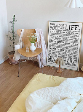 Holstee-Manifesto-生活宣言装饰画美国励志英文简约落地壁画