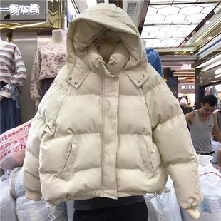 棉衣女冬装2024年新款韩版宽松加厚ins棉服学生羽绒棉袄冬季外套