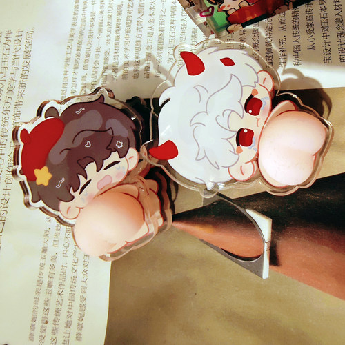 亚克力+解压捏捏乐夹子+周边应援