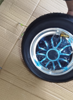10寸36V250瓦铝合金轮毂+10寸充气胎