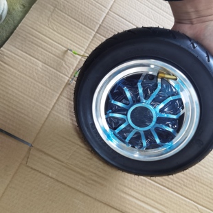 10寸36V250瓦铝合金轮毂+10寸充气胎