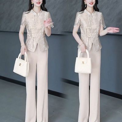 新中式国风套装女2025新款夏季