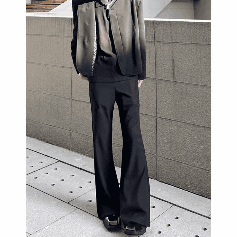 2026新款春夏cleanfit微喇弯刀517版型西裤男显瘦显高修身直筒裤